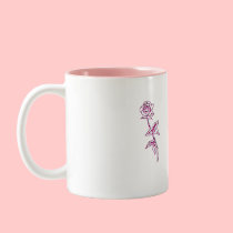 Single rose Mug