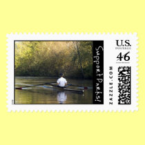 Single Rower stamps