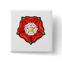 Single Tudor Rose buttons by shakespeareshoppe Single Tudor Rose buttons