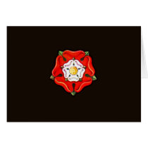 Single Tudor Rose cards