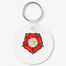 Single Tudor Rose keychains by shakespeareshoppe Single Tudor Rose keychains