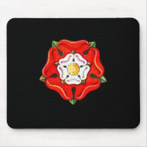 Single Tudor Rose mousepads
