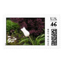 Single White Flower postage
