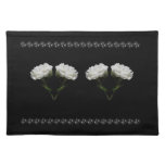 Single White Roses Placemats