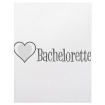 SingleHeart-Bachelorette-Grey letterhead by WeddingWorks SingleHeart-Bachelorette-Grey letterhead