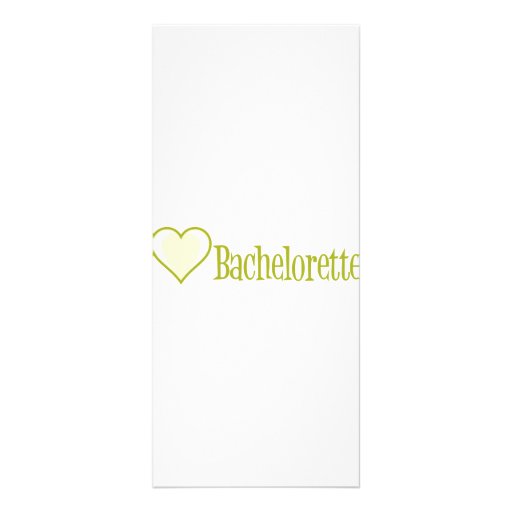 SingleHeart-Bachelorette-Ylw Rack Cards
