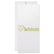 SingleHeart-Bachelorette-Ylw Rack Cards