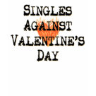 ladies_casual_longsleeve - Singles against Valentines day T-shirts and Gifts. These anti-valentines day products are for single people tired of having to be surrounded with hearts and candy and roses when they are loveless, dateless and sexless. Singles men and women against valentine's day!