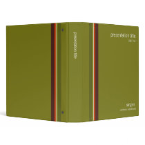 Singles No. 0153 Business Presentation Binder