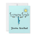 Singles Party Invitation invitation