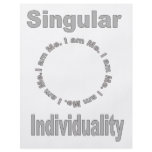 Singular Individuality Line flyers