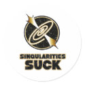 Singularities Suck stickers