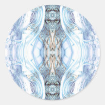 Sinister Stare Round Sticker