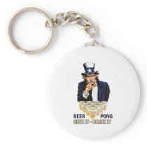 Sink it Drink it Abe Lincoln Key Chain