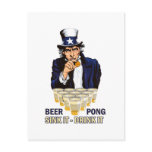 Sink it Drink it Abe Lincoln Postcards