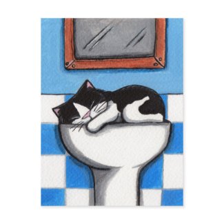 Sink Love II Postcard postcard
