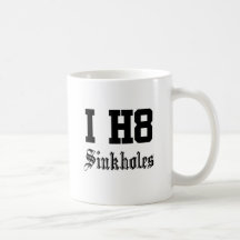 sinkholes coffee mugs
