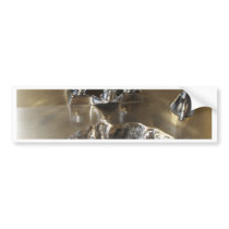 Sinking Feeling, Art Sink Crater Bumper Sticker