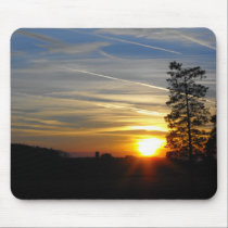 Sinking into Dusk mousepads