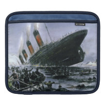Sinking RMS Titanic Sleeves For iPads