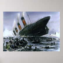 Sinking RMS Titanic Posters