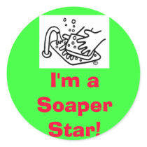 sinksoap, I'm a Soaper Star! stickers