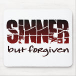 Sinner but forgiven mouse pads