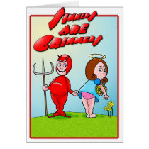 Sinners are Grinners Greeting Cards