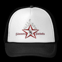 Sinners Saints Trucker Hat hats