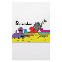 Sinombre characters stationery paper