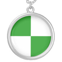 Sint-Agatha-Berchem, Belgium Personalized Necklace