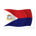 Sint Maarten Flag Poster Print