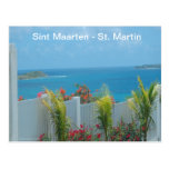 Sint Maarten - St. Martin Ocean Blue Seascape Post Cards