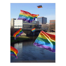 Sioux Falls Flying Pride Post Card