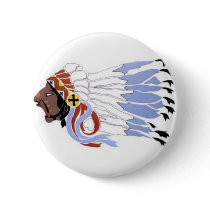 Sioux Indian Chief Pin