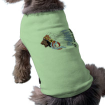 Sioux Indian Chief pet clothing by nedgey Sioux Indian Chief pet clothing
