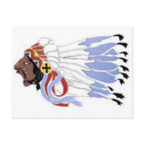 Sioux Indian Chief Postcards