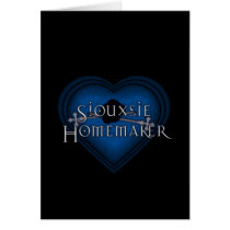 Siouxsie Homemaker Knitting (Blue) cards