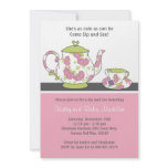 Sip and See Baby Shower Invitation