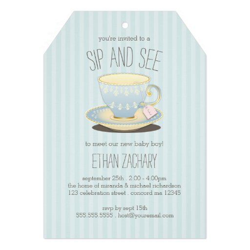 newborn baby announcement sample
