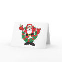 Sipping Santa cards
