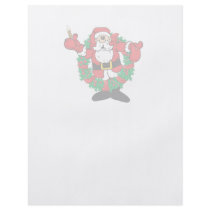 Sipping Santa flyers by stootze Sipping Santa flyers