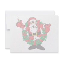 Sipping Santa invitations