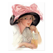 Sipping Soda Postcards