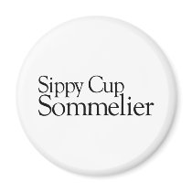 Sippy Cup Sommelier magnets by Coolkidstees Sippy Cup Sommelier magnets