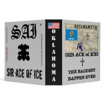 Sir Ace of Ice/JRDB: THE BADDEST RAPPER EVER Vinyl Binder