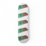 Sir as S Sulfur and Ir Iridium Skate Board Deck