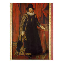 Sir Francis Bacon  Viscount of St. Albans Post Card