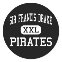 Sir Francis Drake - Pirates - High - San Anselmo stickers by customteamsportswear Sir Francis Drake - Pirates - High - San Anselmo stickers