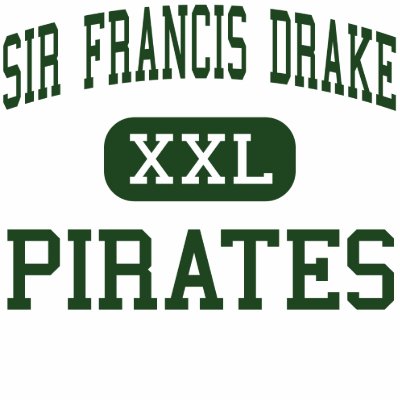Show your support for the Sir Francis Drake High School Pirates while 